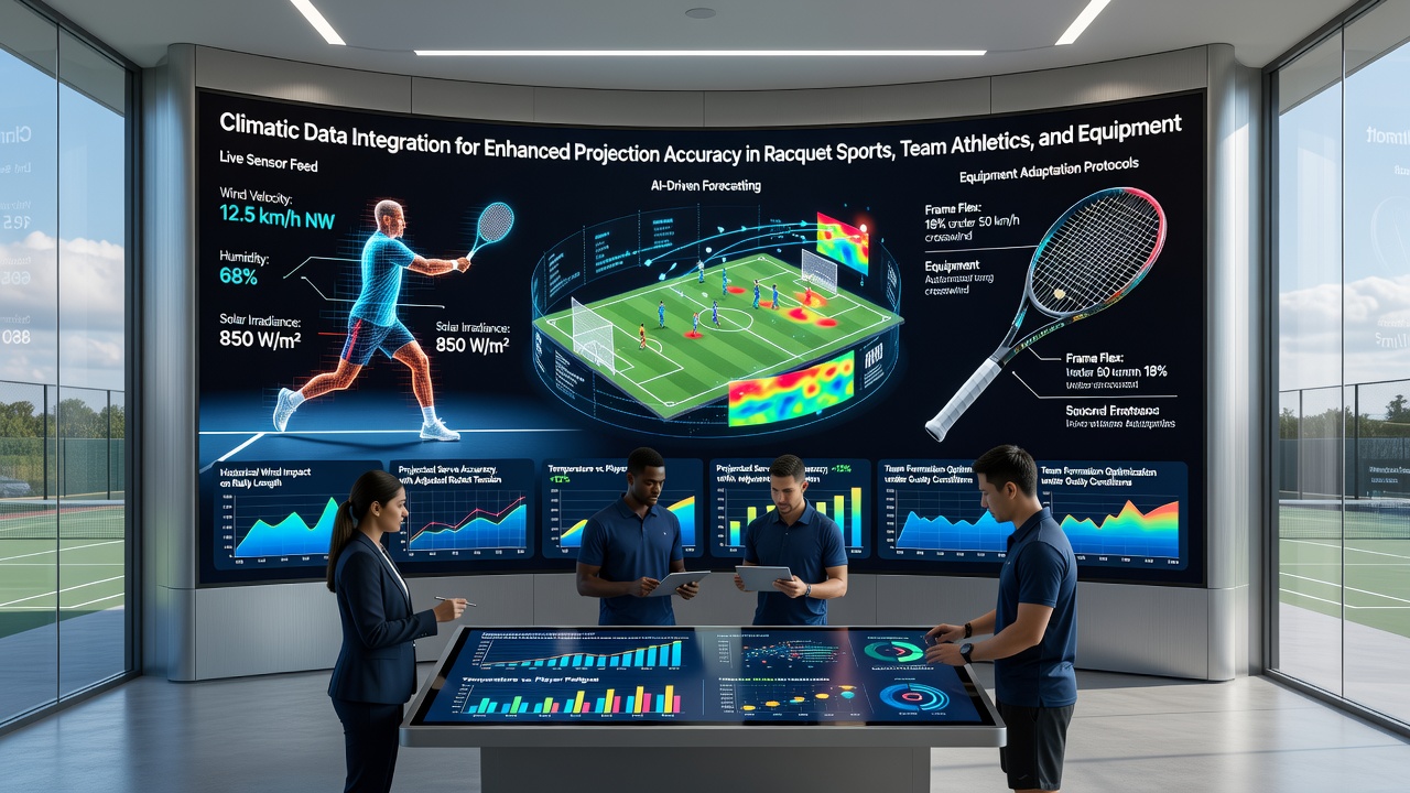 Datenmodelle für Klimaintegration in Sportprojektionen