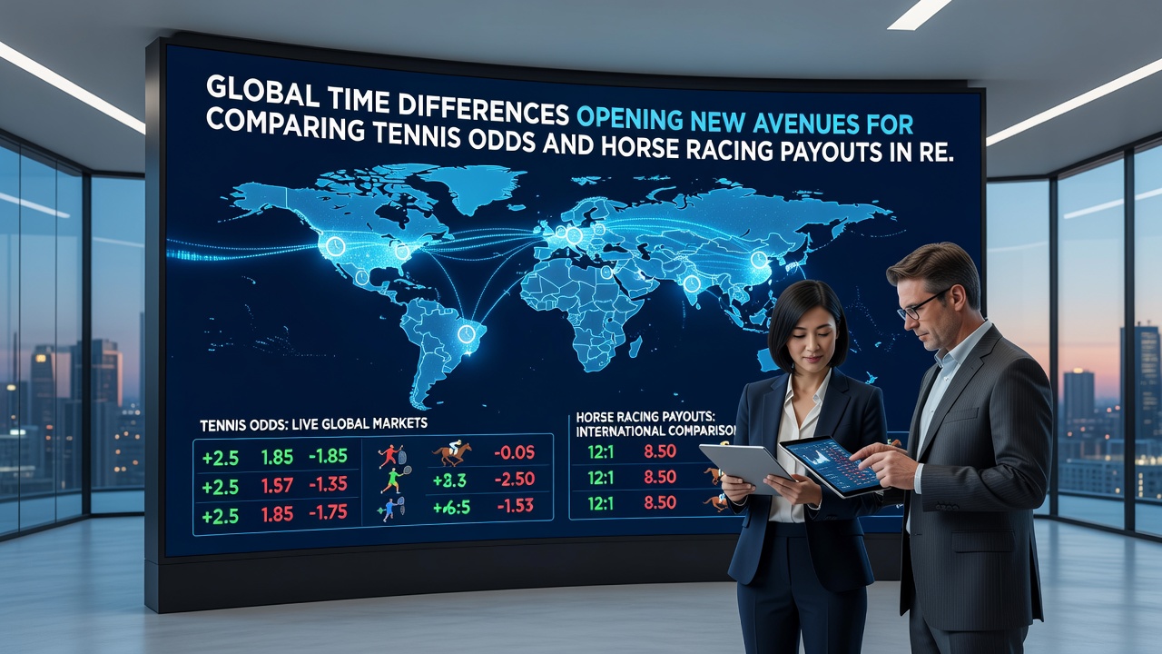 Echtzeit-Vergleich von Quoten in Tennis und Pferderennen über Zeitzonen hinweg