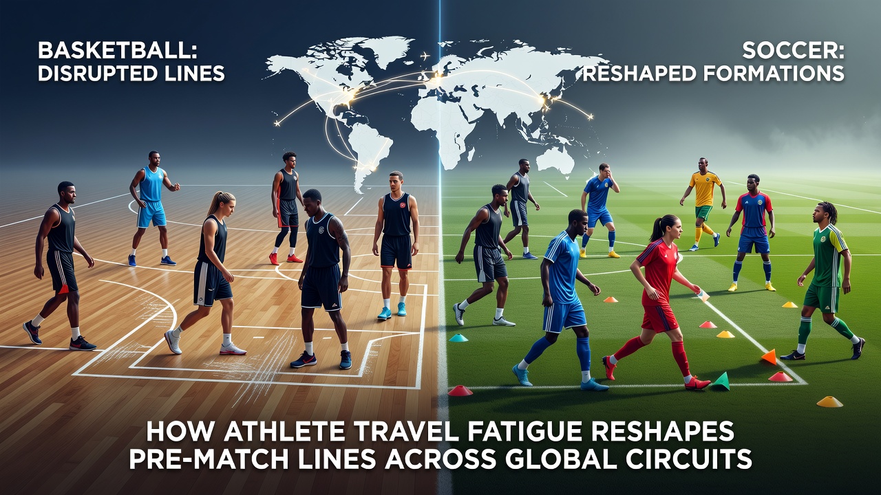 Analyse von Reisewegen und Linienanpassungen in globalen Sportwettmärkten für Basketball und Fußball