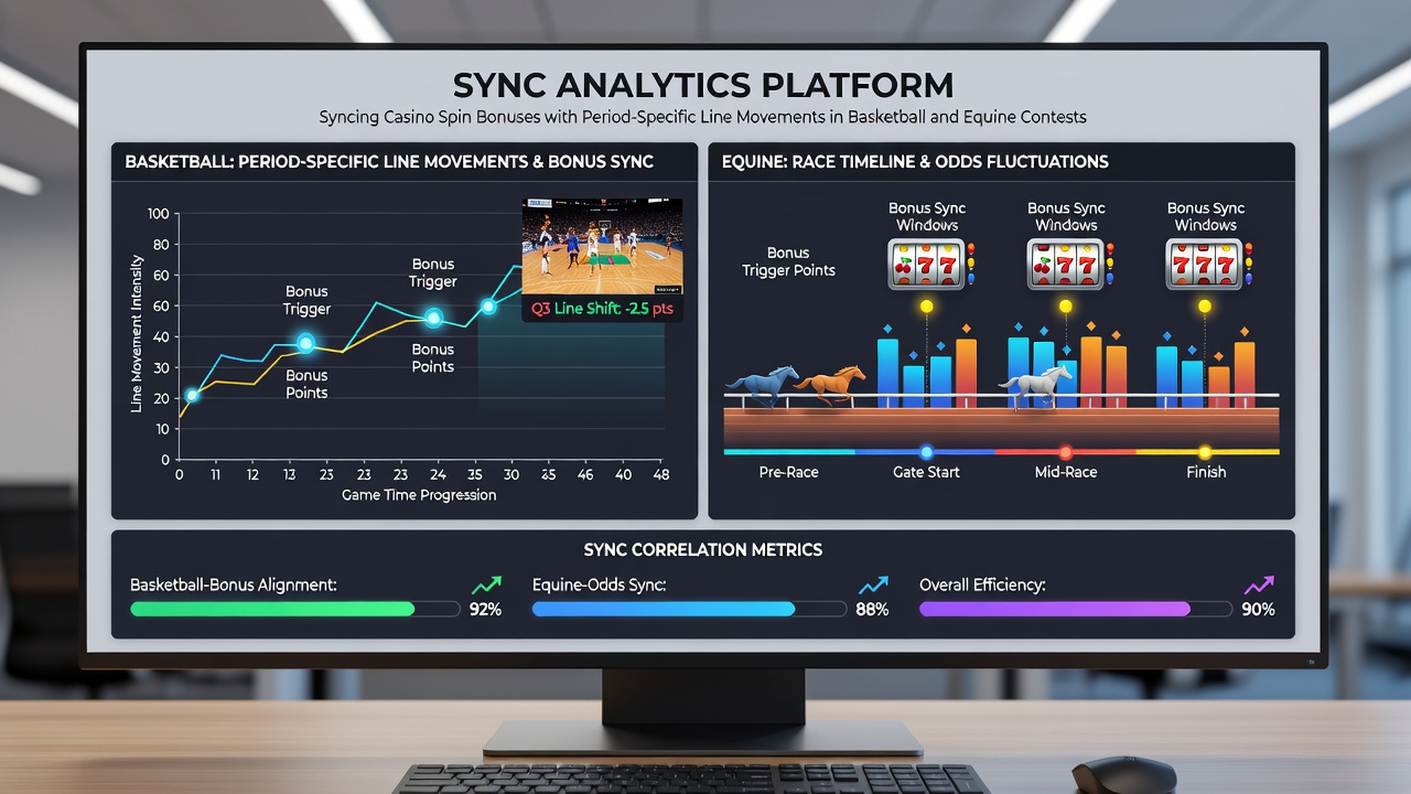 Technische Synchronisation von Boni und Wettlinien in Sportevents